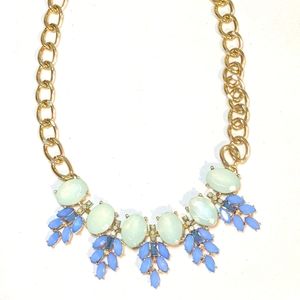 Ann Taylor blue crystal necklace